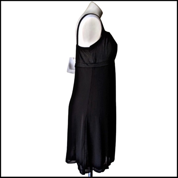 NWT LUCY PARIS BEAD EMBELLISHED LITTLE BLACK DRESS Sz SMALL - Picture 6 of 12